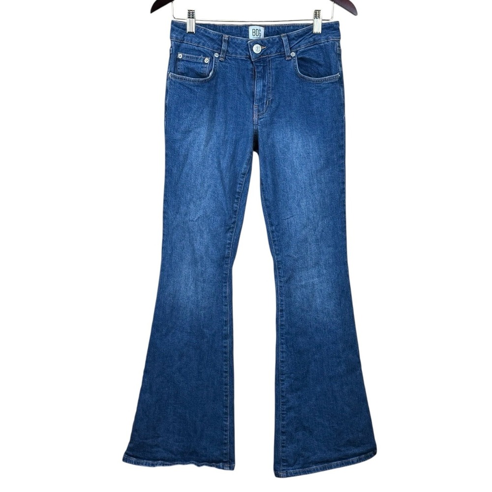 BDG Urban Outfitters Mid Rise Medium Wash Flare Jeans Size 27 Rodeo Boho